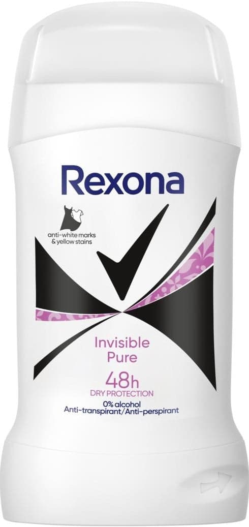 Rexona Invisible Pure tuhý antiperspirant