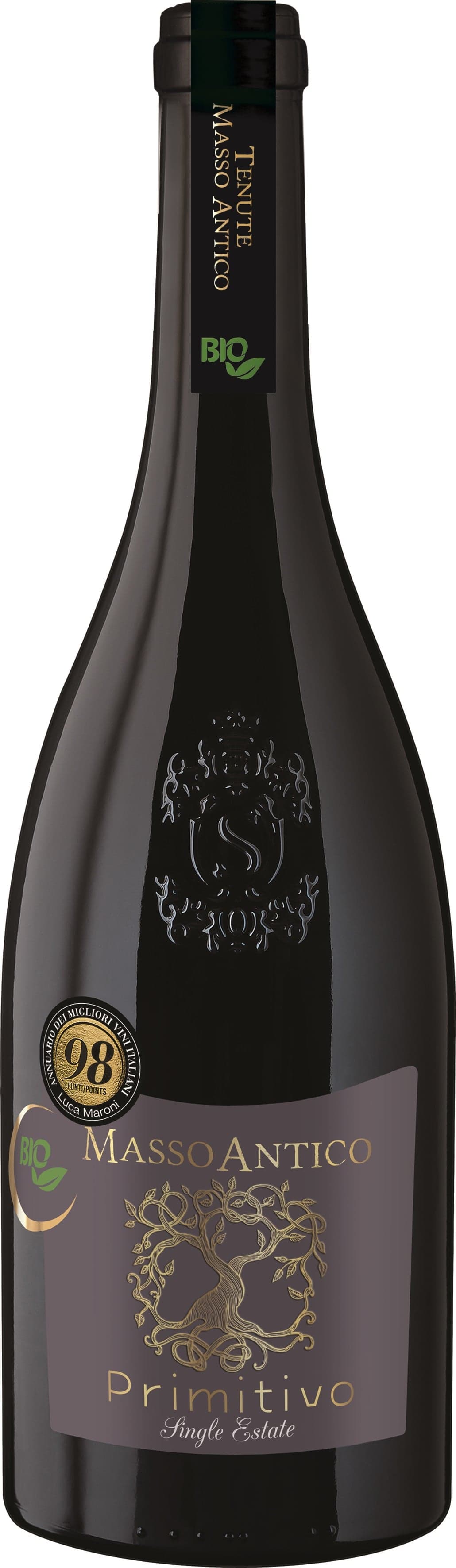 Masso Antico BIO Primitivo del Salento IGT – Single Estate