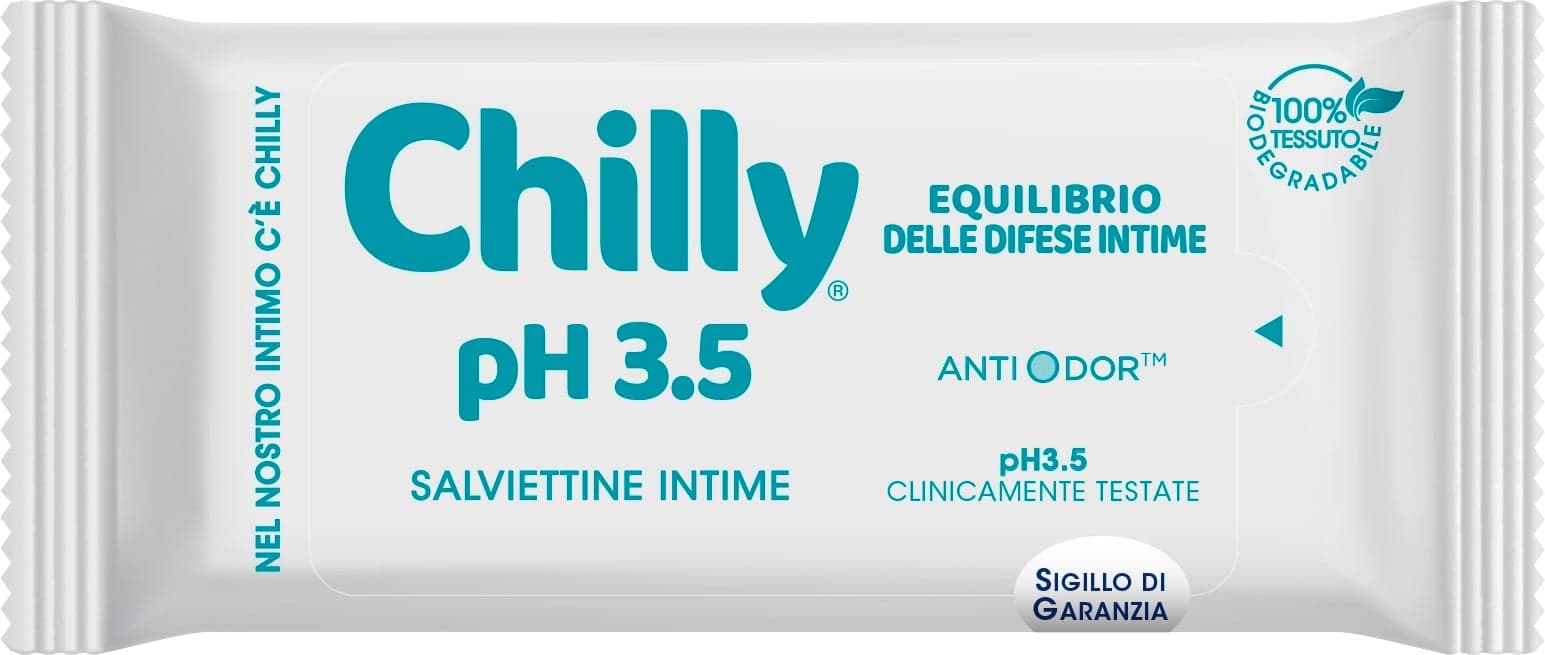 Chilly Pocket intimní ubrousky pH 3,5