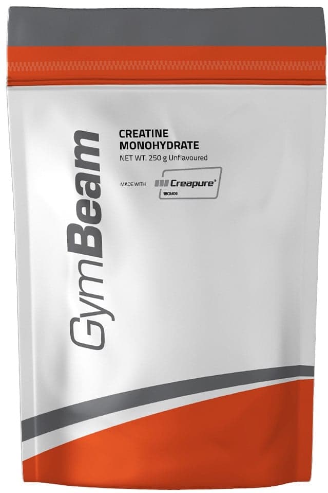 GymBeam Creapure Mikronizovaný kreatin monohydrát bez příchutě