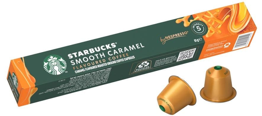 Starbucks Smooth Caramel by Nespresso Blonde Roast kávové kapsle