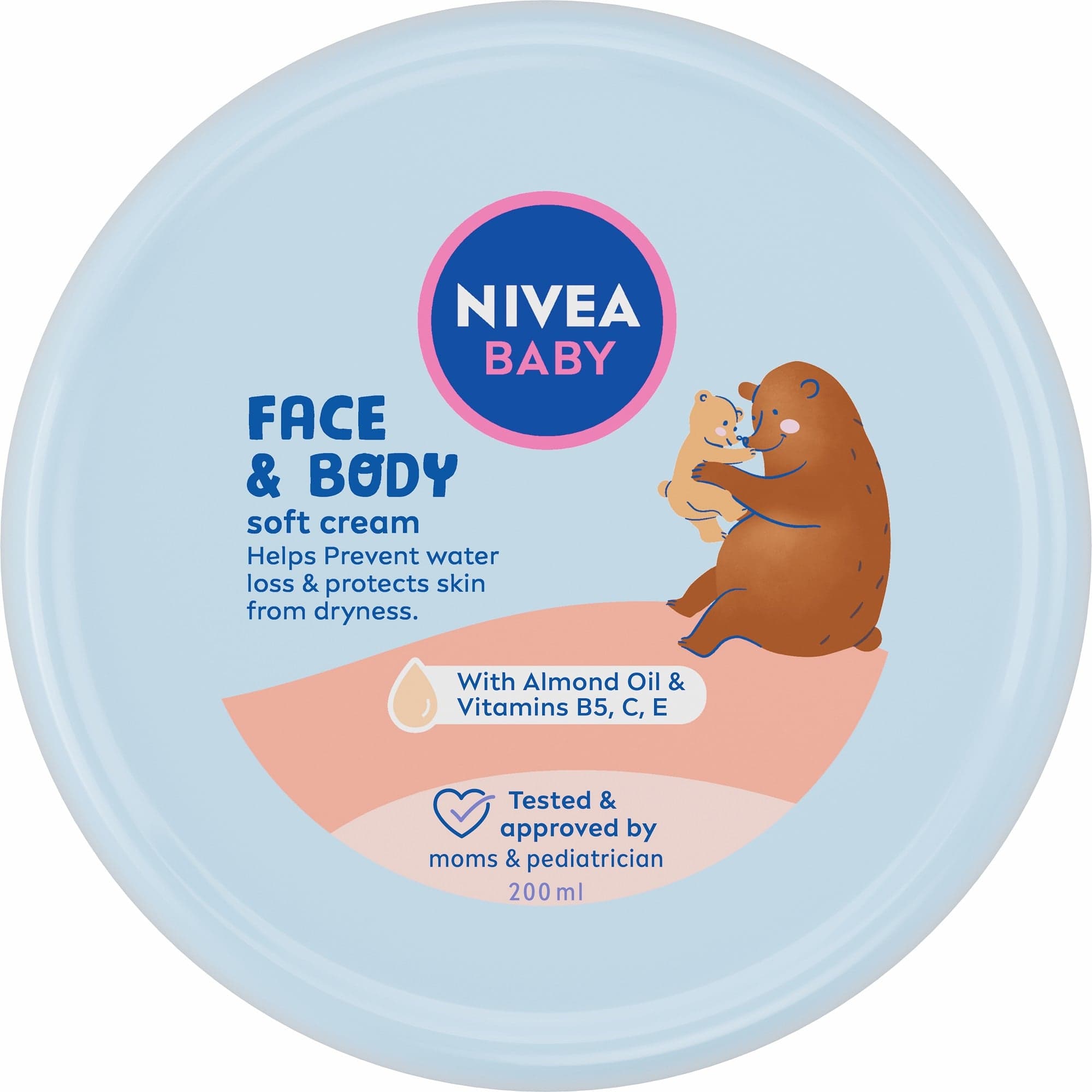 Nivea Baby Soft krém na obličej a tělo