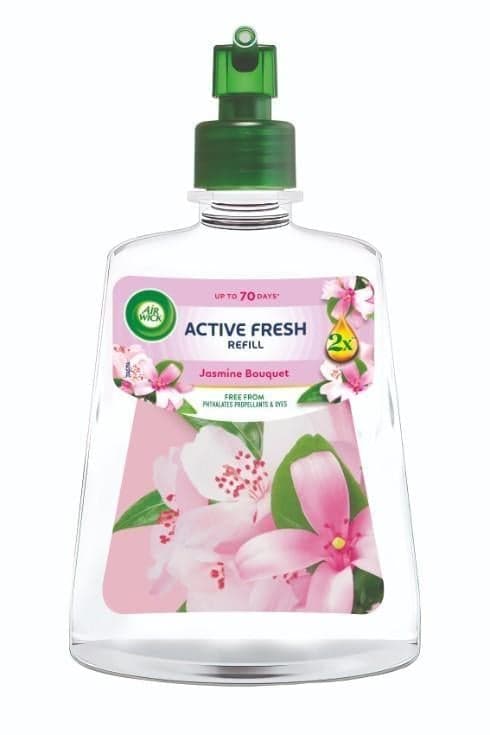 Air Wick Active Fresh náplň na vodní bázi do automatického difuzéru jasmínové květy