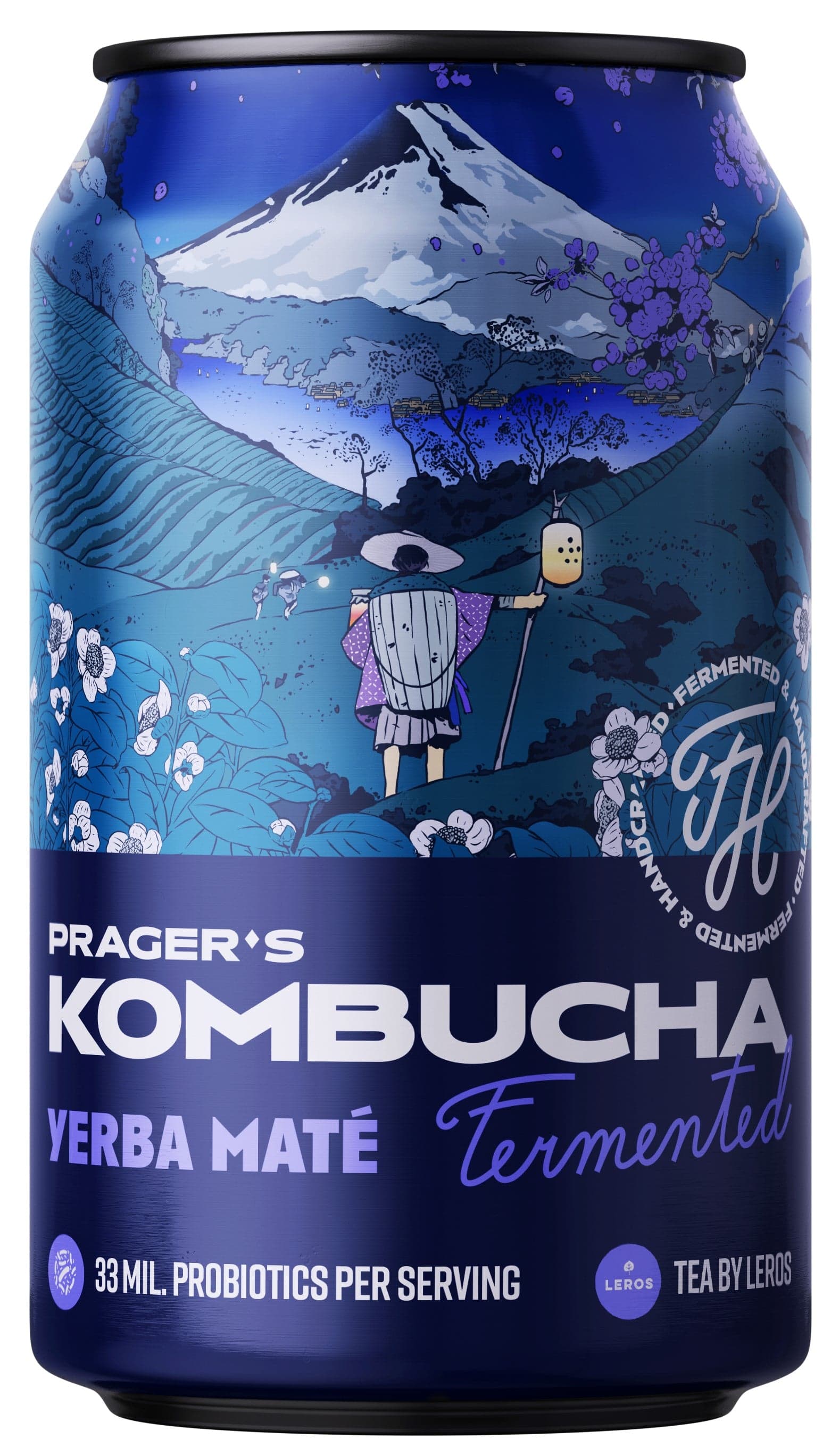 Prager's Kombucha Yerba Maté