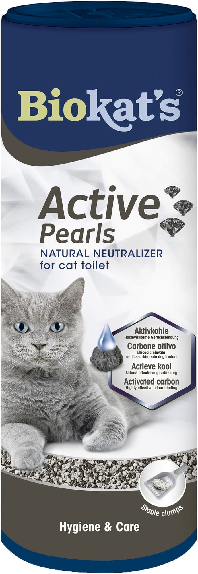Biokat´s Active pearls uhlí do kočičí toalety 0,7 l
