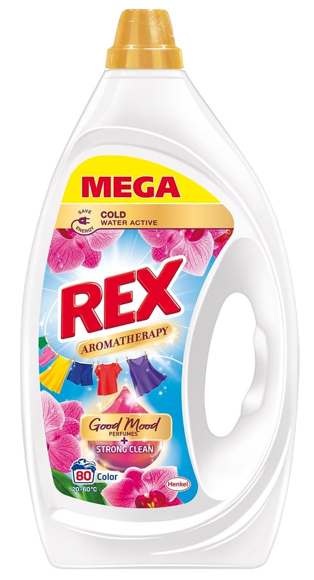 Rex Aromatherapy Orchid prací gel (3,6 l)