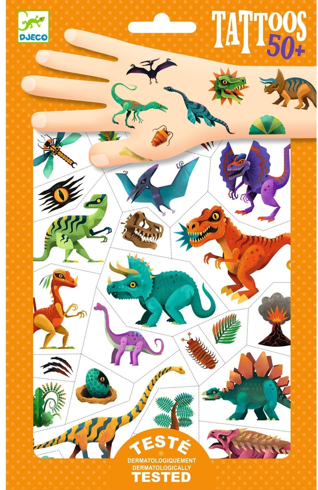 Djeco Tetování svět dinosaurů