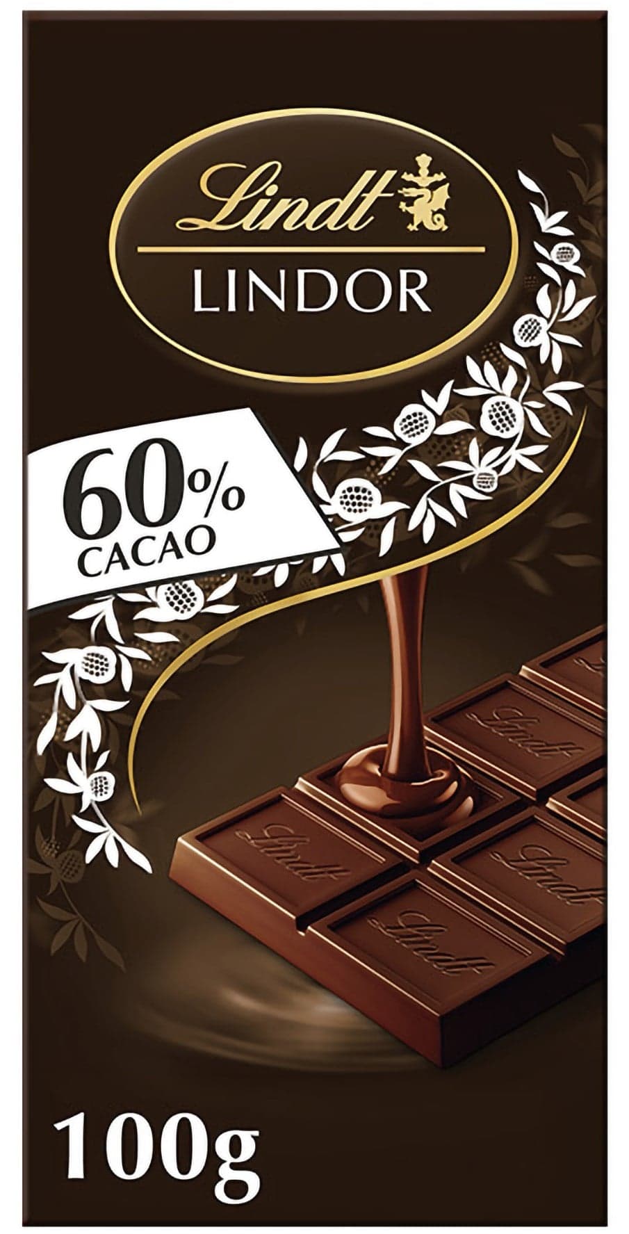Lindt Čokoláda LINDOR Tabulková hořká 60%