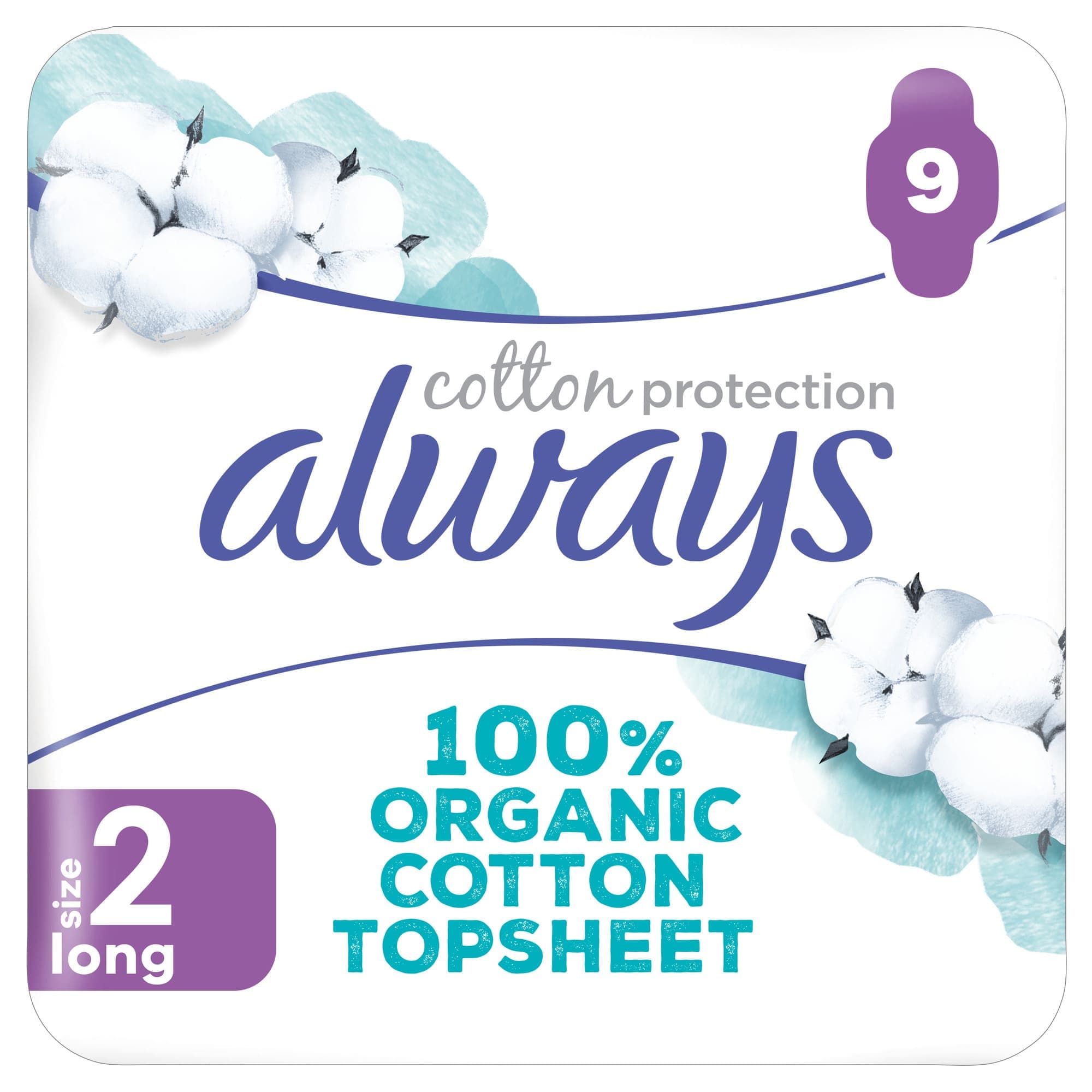 Always Cotton Protection Ultra Long Hygienické vložky s křidélky