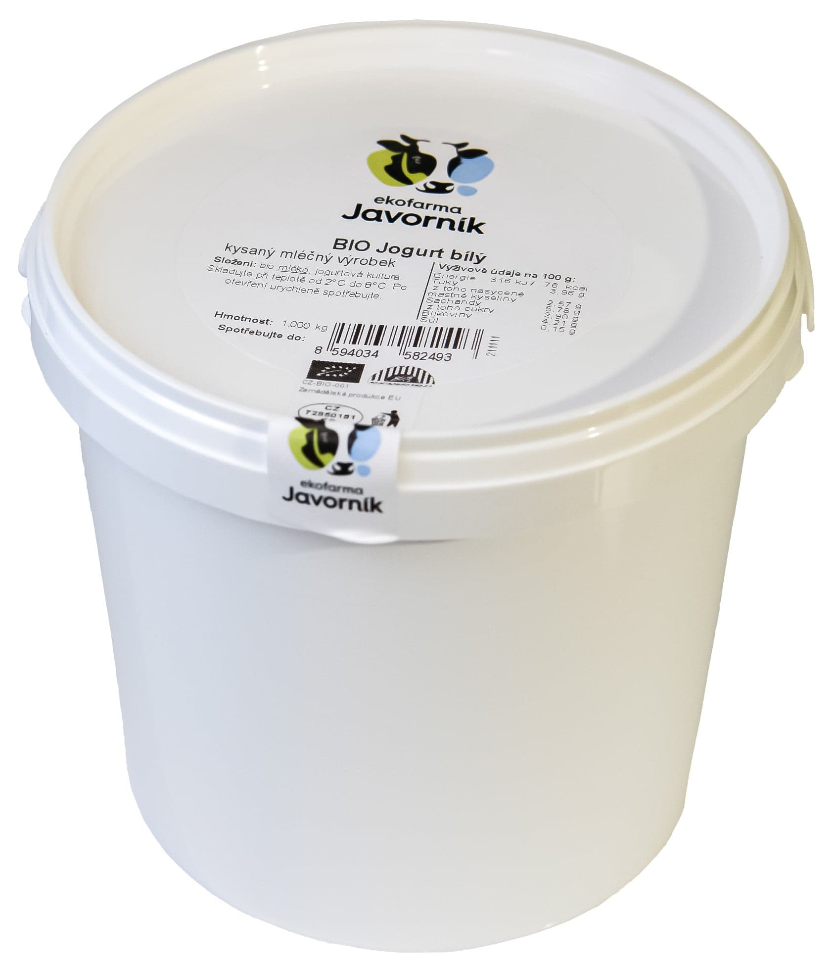 Ekofarma Javorník BIO Jogurt bílý