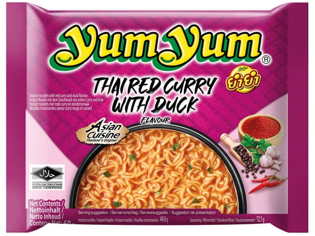 YumYum thajské červené kari s kachní příchutí
