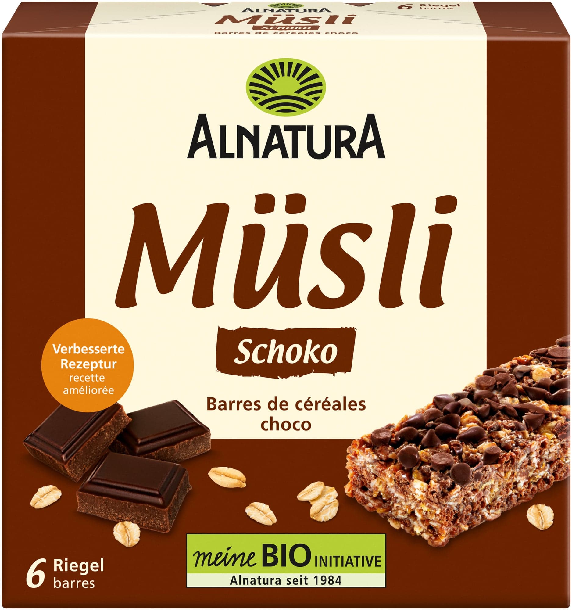 Alnatura BIO Müsli tyčinky s čokoládou