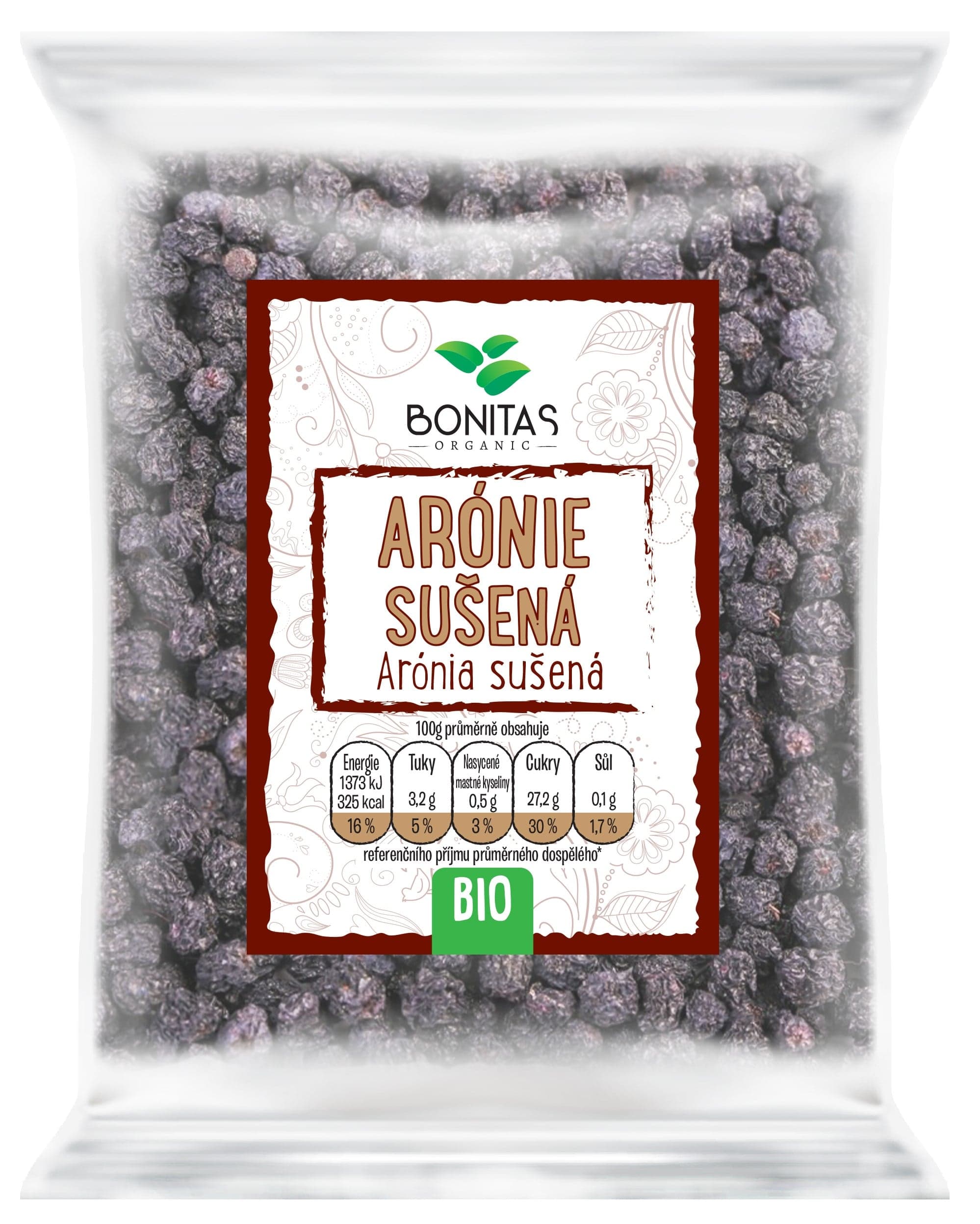 Bonitas BIO Arónie sušená
