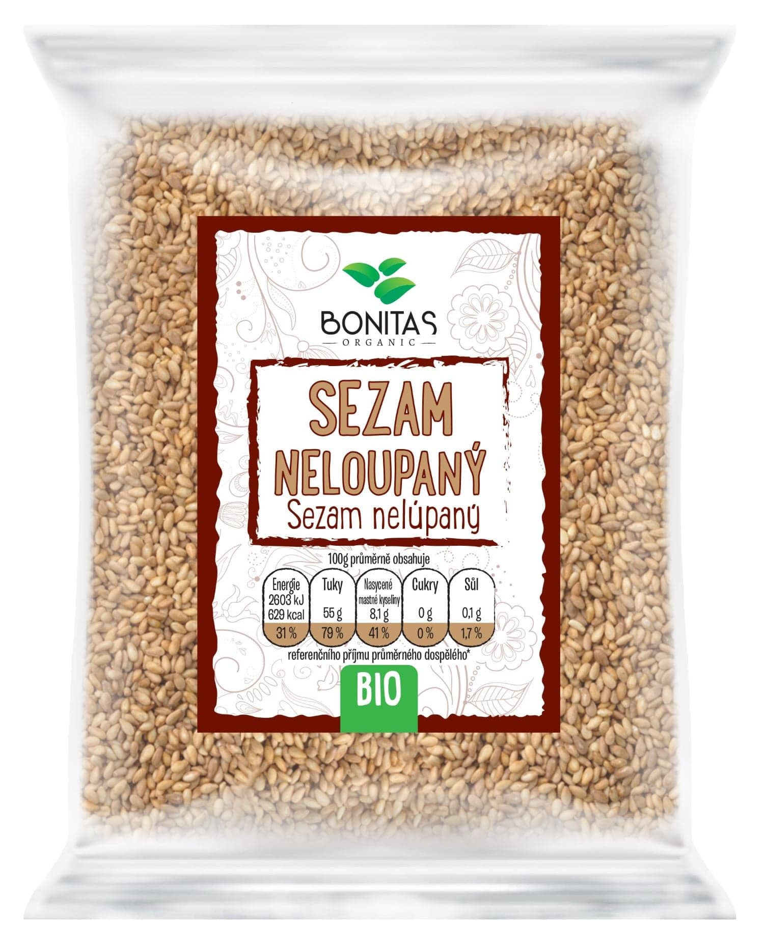 Bonitas BIO Sezam neloupaný