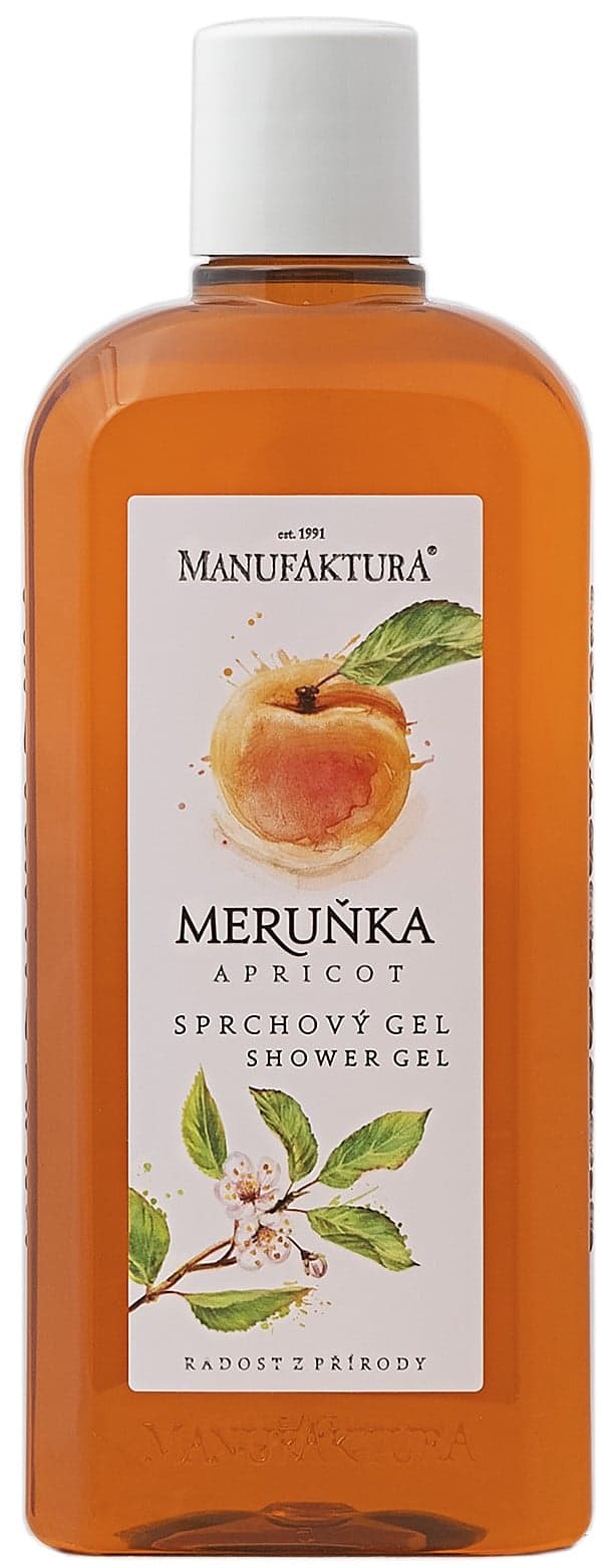 Manufaktura Zjemňující & hydratační sprchový gel Meruňka