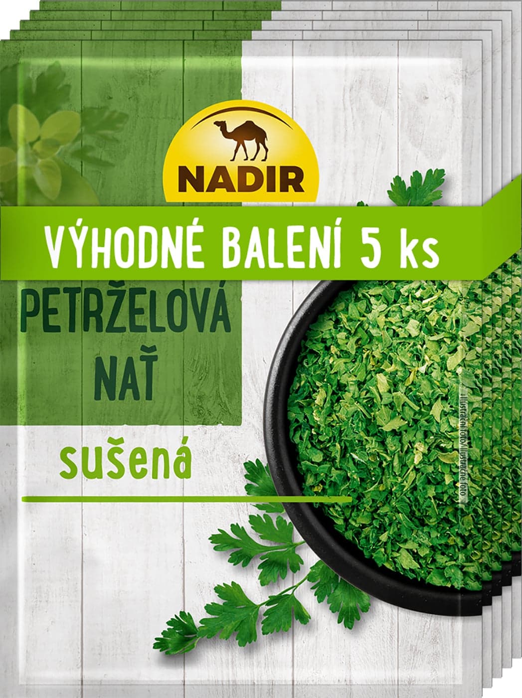 Nadir Petržel nať koření (Balení 5 ks)