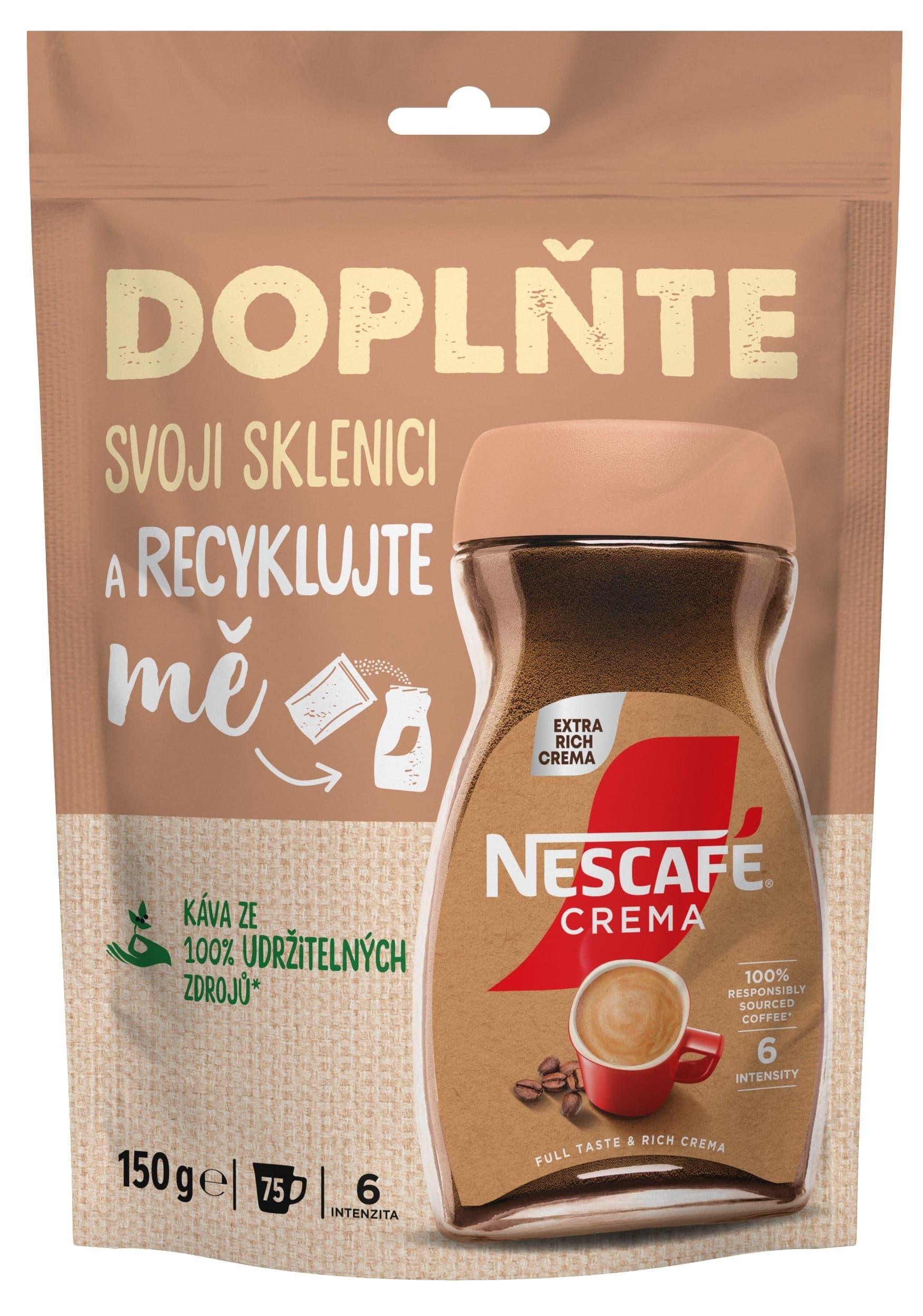 Nescafé Classic crema instantní káva - Náhradní balení