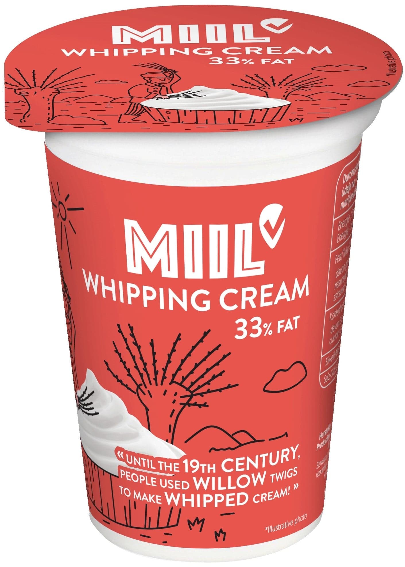 Miil Čerstvá smetana ke šlehání 33% 250 ml