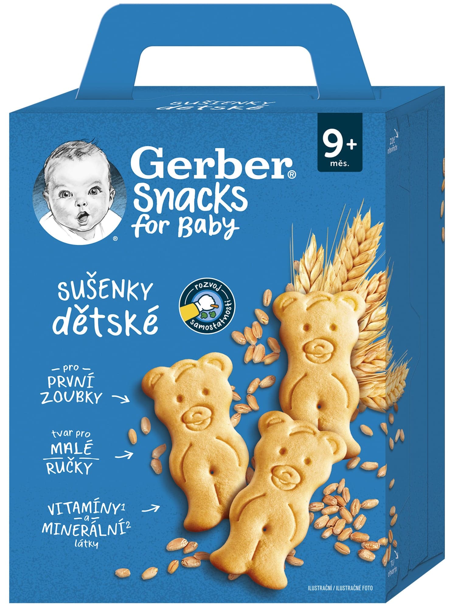 Gerber Snacks dětské sušenky