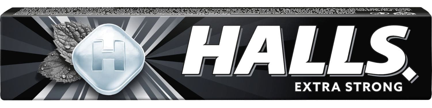 Halls Bonbóny extra strong mentol a eukalyptus