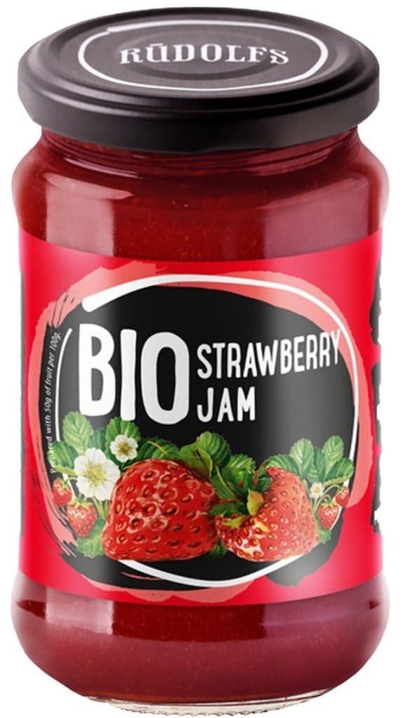 Rudolfs BIO Jahodový džem 400 g
