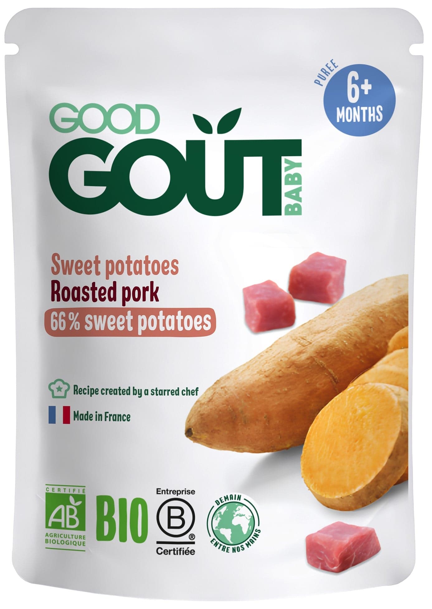 Good Gout BIO Batáty s vepřovým masem
