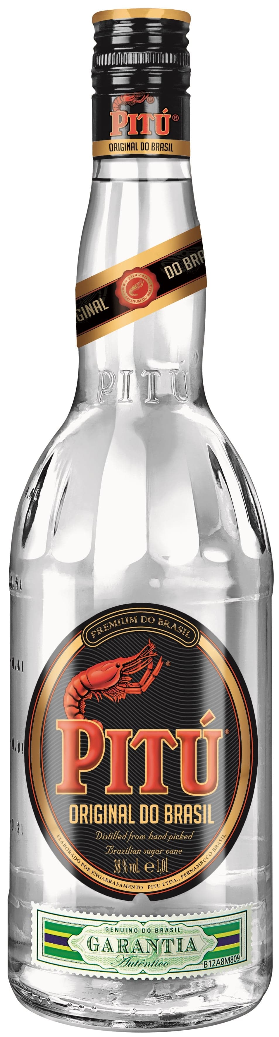 Pitu Cachaca 38% obj.