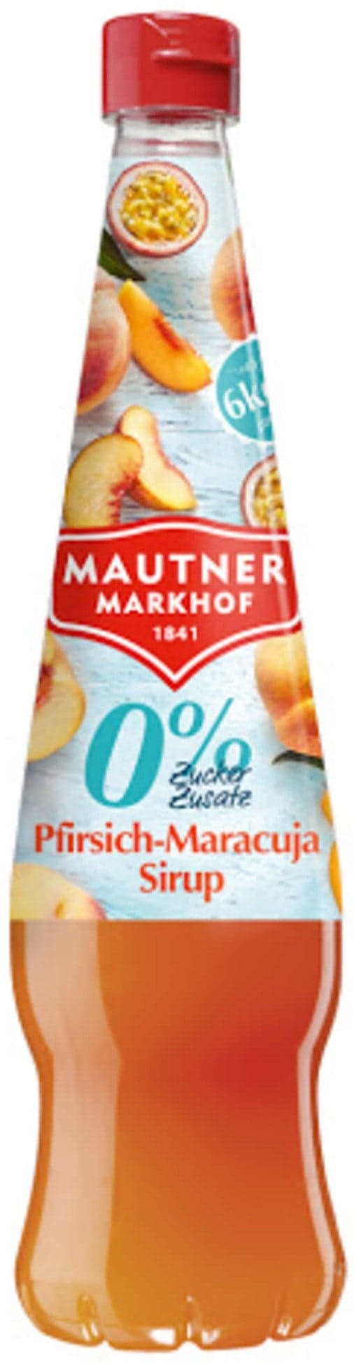 Mautner Markhof Sirup 0 % cukru broskev a maracuja 0,7 l