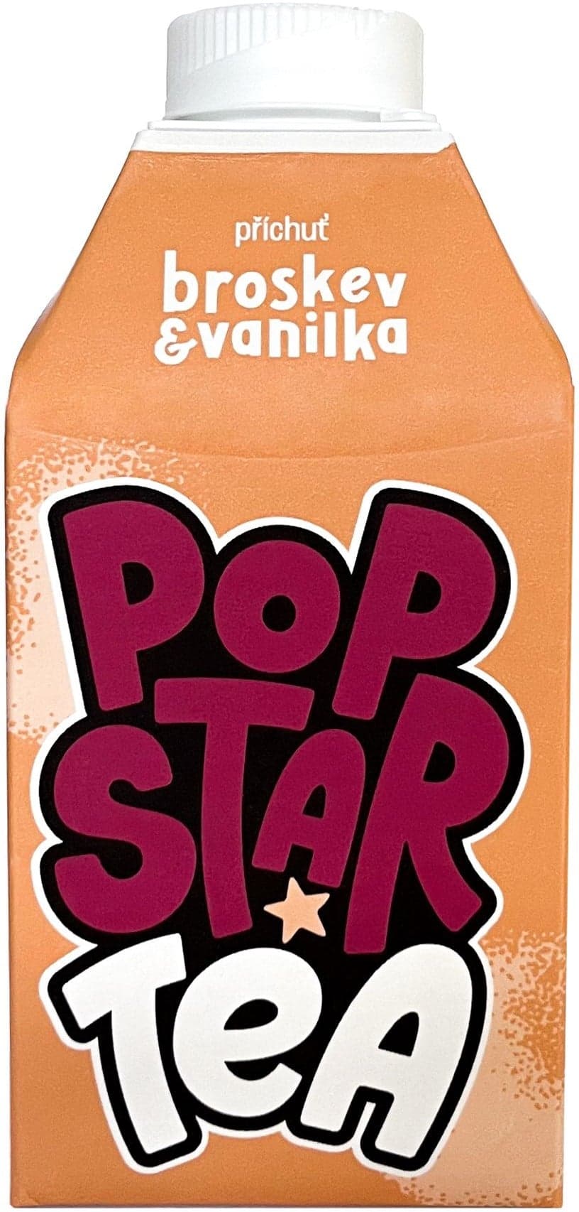 Popstar Tea Ledový čaj s příchutí broskve a vanilky