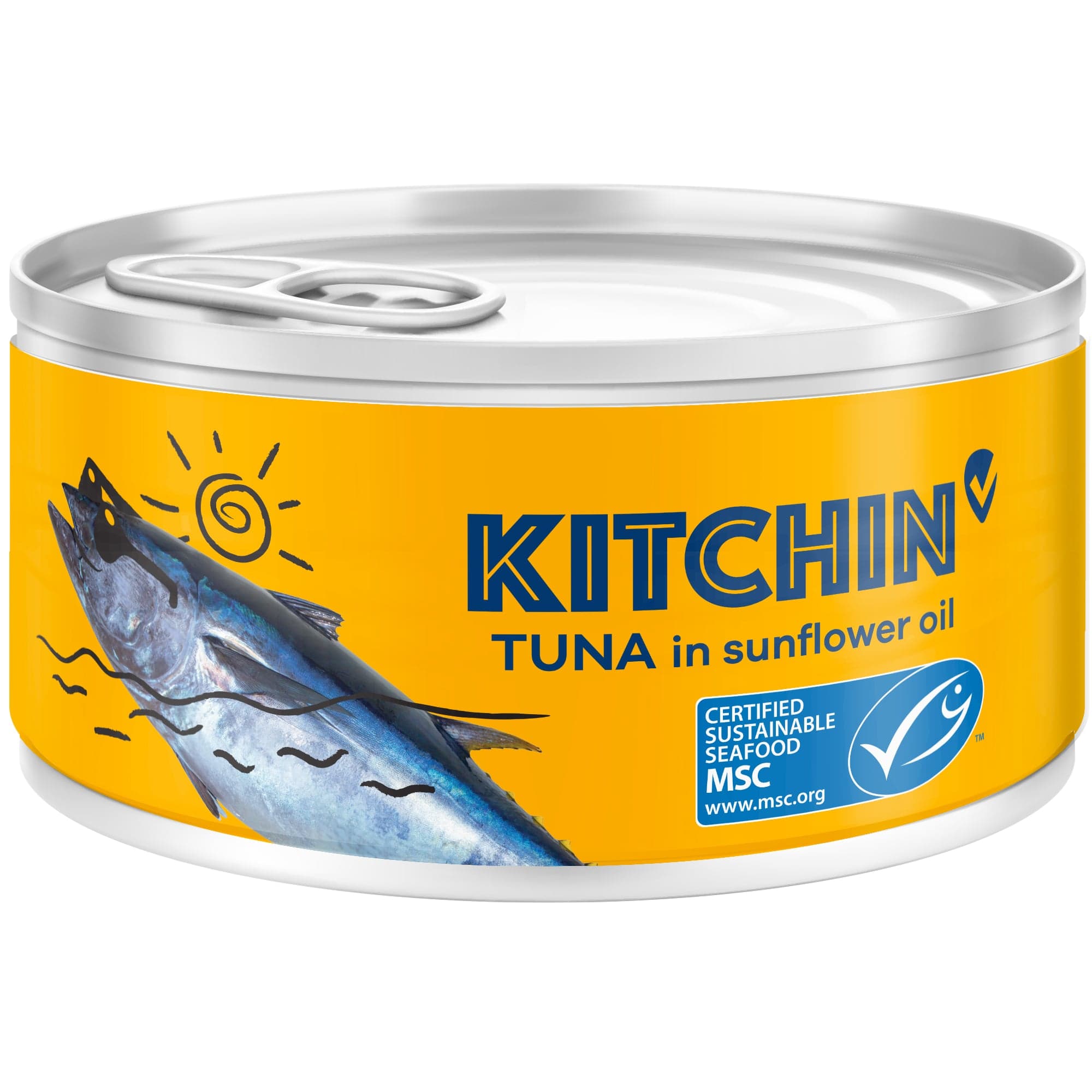 Kitchin Tuňák celý ve slunečnicovém oleji