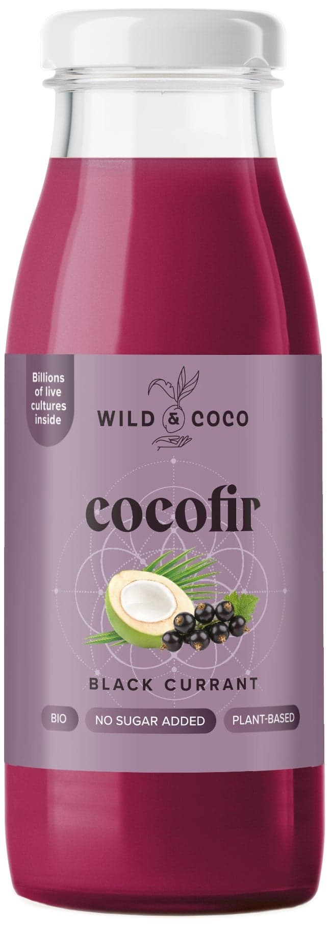 Wild & Coco BIO Biotic Cocofir Černý rybíz