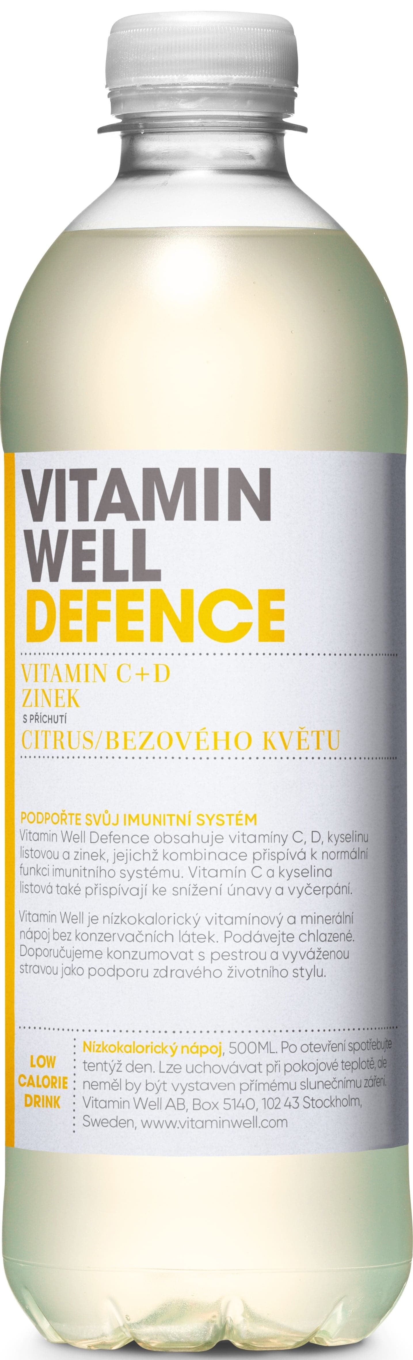 Vitamin Well Defence vitamínový nápoj 500 ml