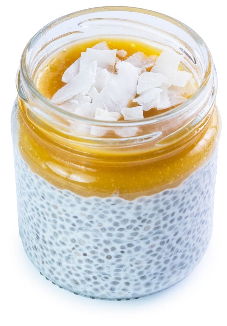 Go coconuts for chia pudding! od The Green Garden