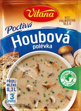 Vitana Poctivá Houbová polévka v pytlíku