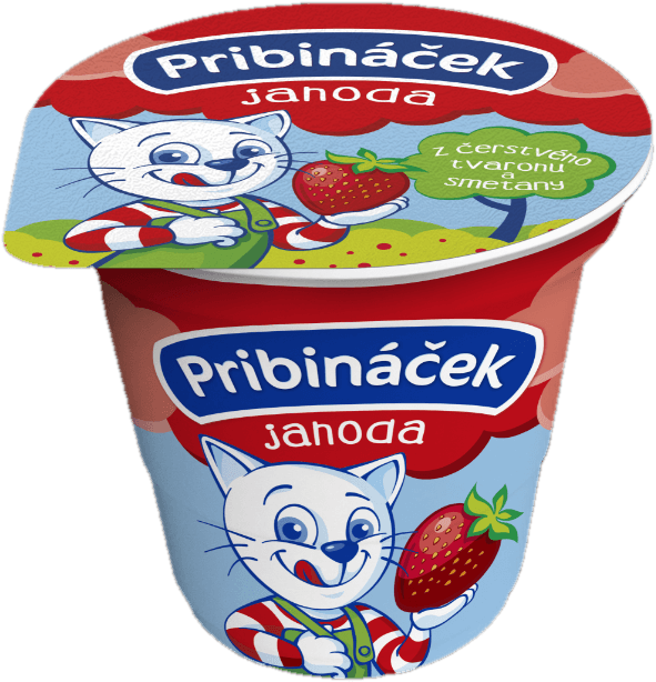 Pribináček jahodový