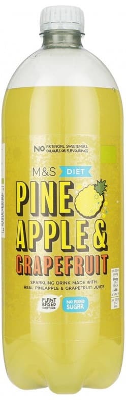 Marks & Spencer Ananasová limonáda s grepem se sladidly