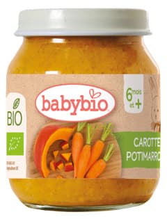 Babybio BIO Mrkev a dýně 130 g