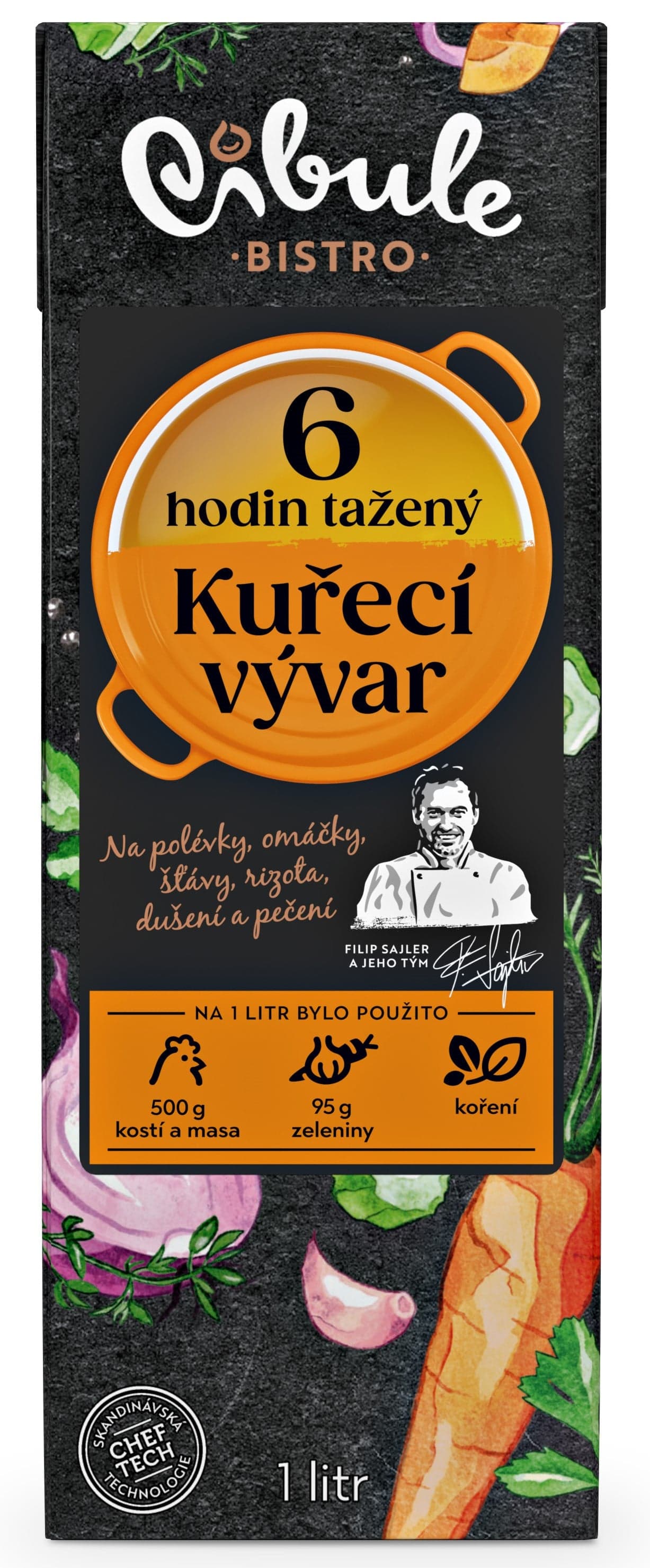 Cibule Bistro Kuřecí vývar