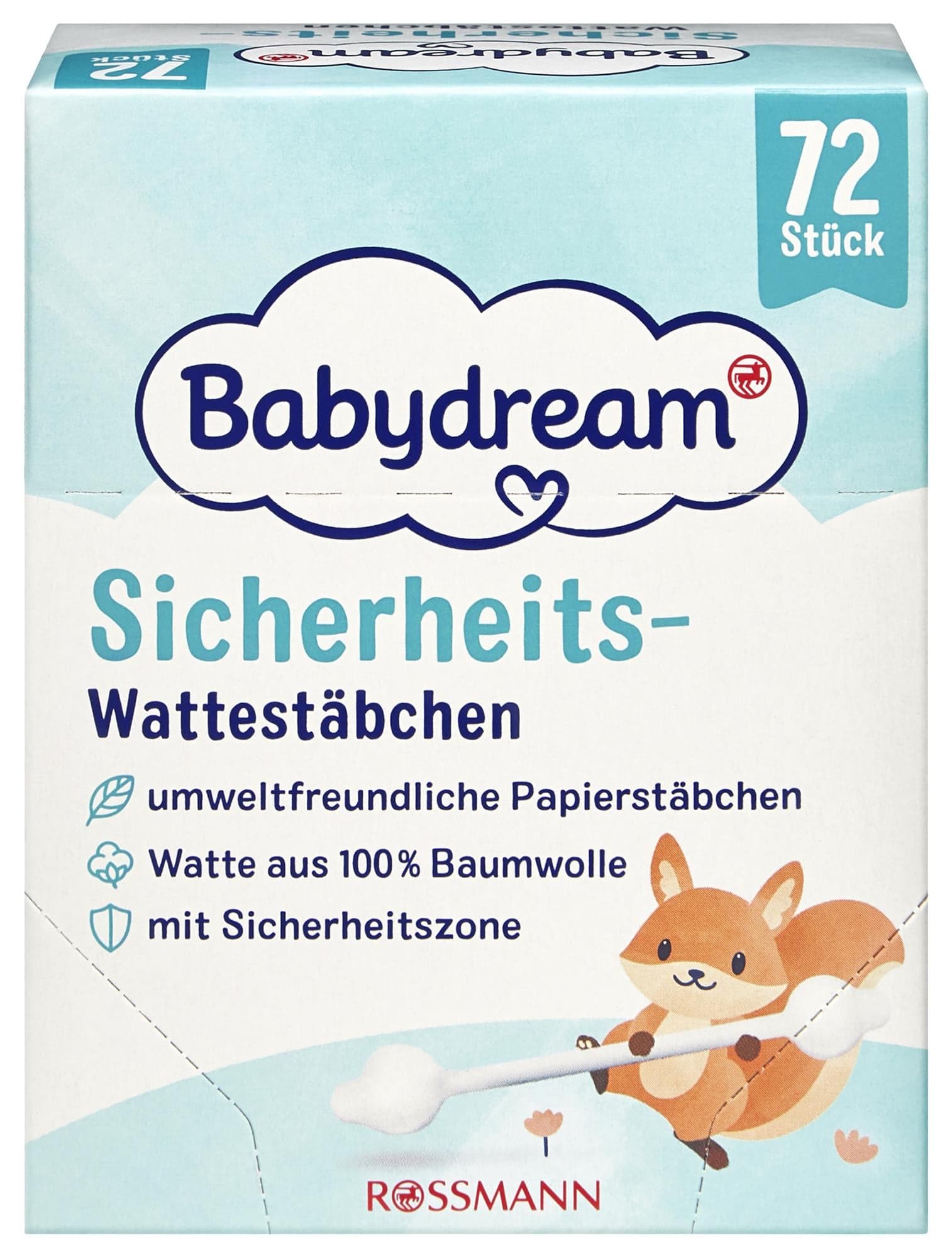 Babydream Bezpečnostní vatové tyčinky