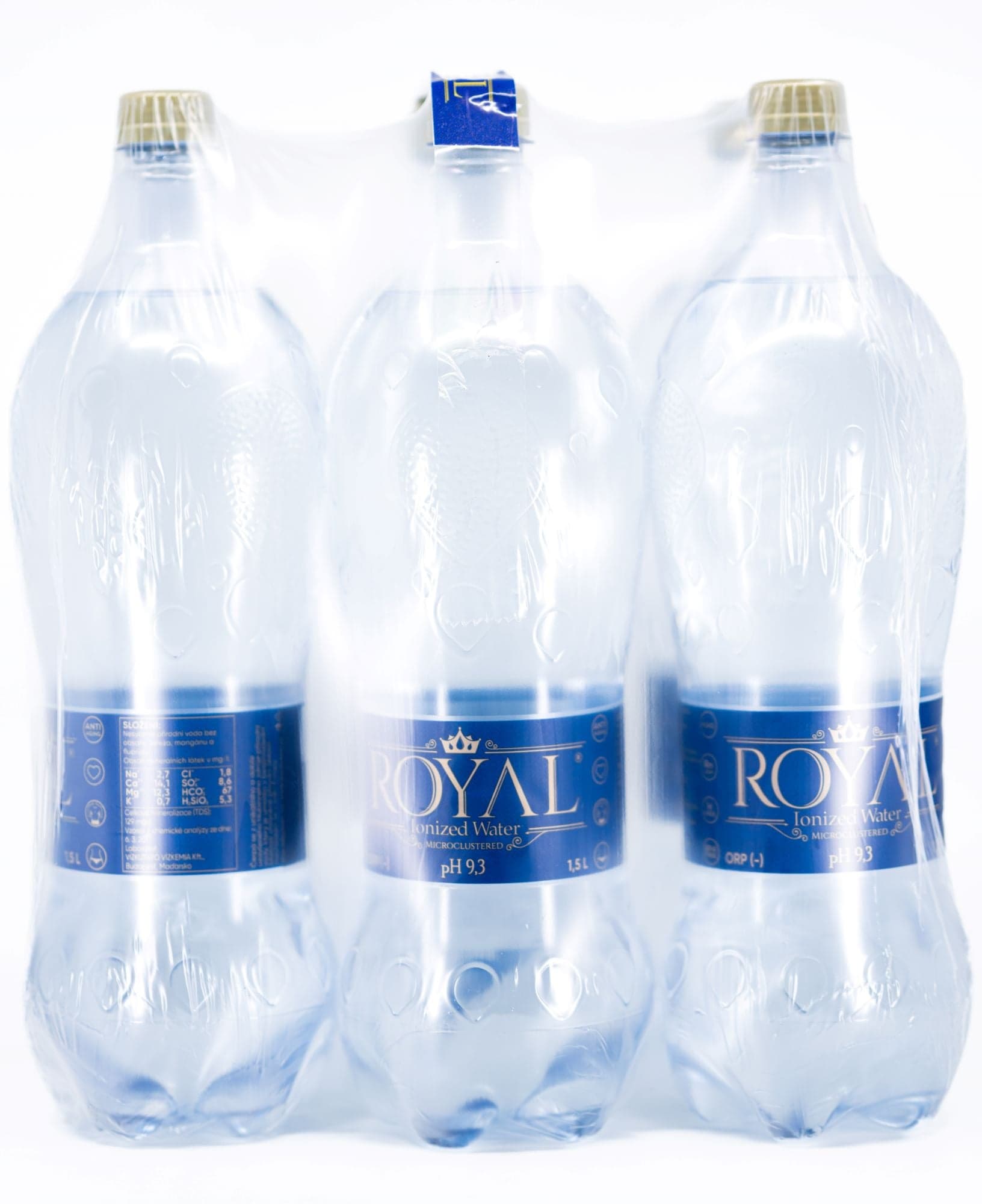 Royal Water Alkalická ionizovaná voda s pH 9,3 (6×1,5 l)