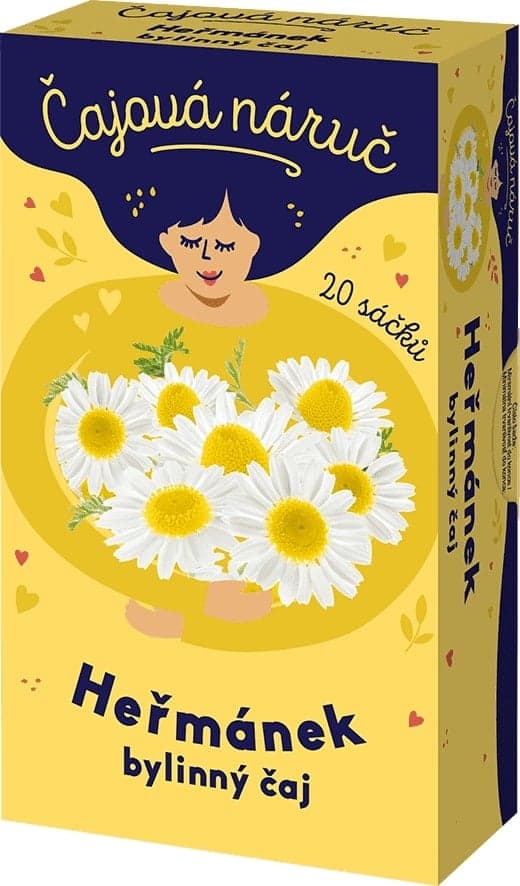 Čajová náruč Heřmánek bylinný čaj