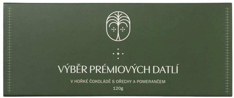 Datlea Výběr prémiových datlí v hořké čokoládě