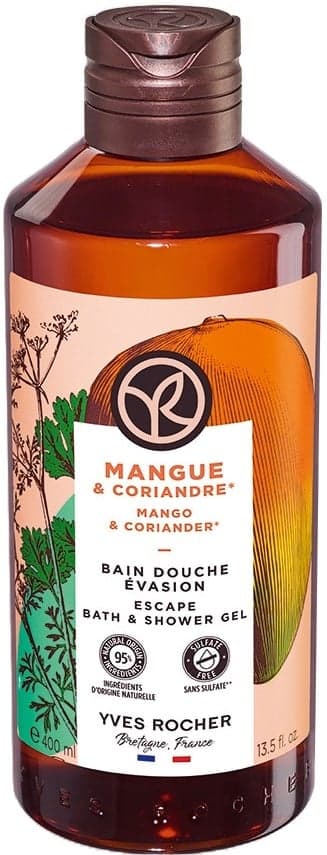 Yves Rocher Sprchový gel mango & koriandr 400 ml