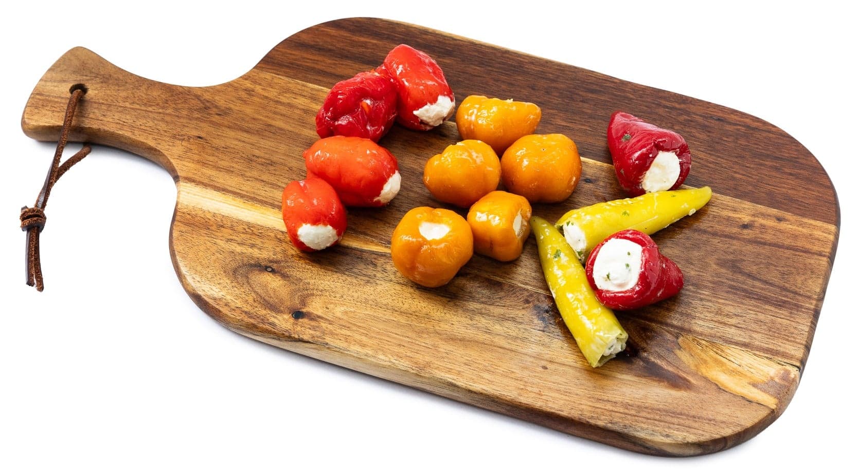 Tapas mix papriček plněných sýrem