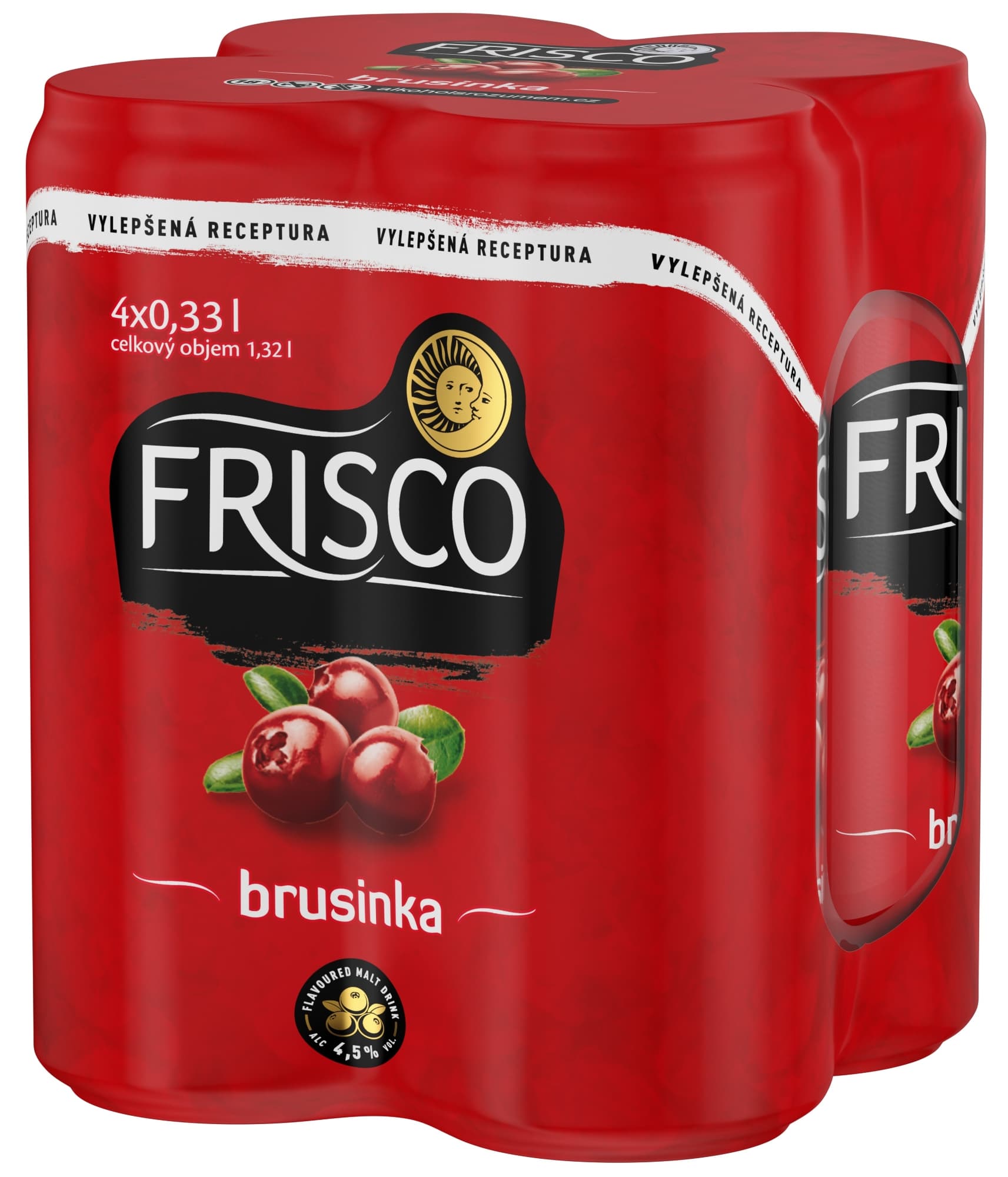 Frisco Brusinka 4×0,33 l plech