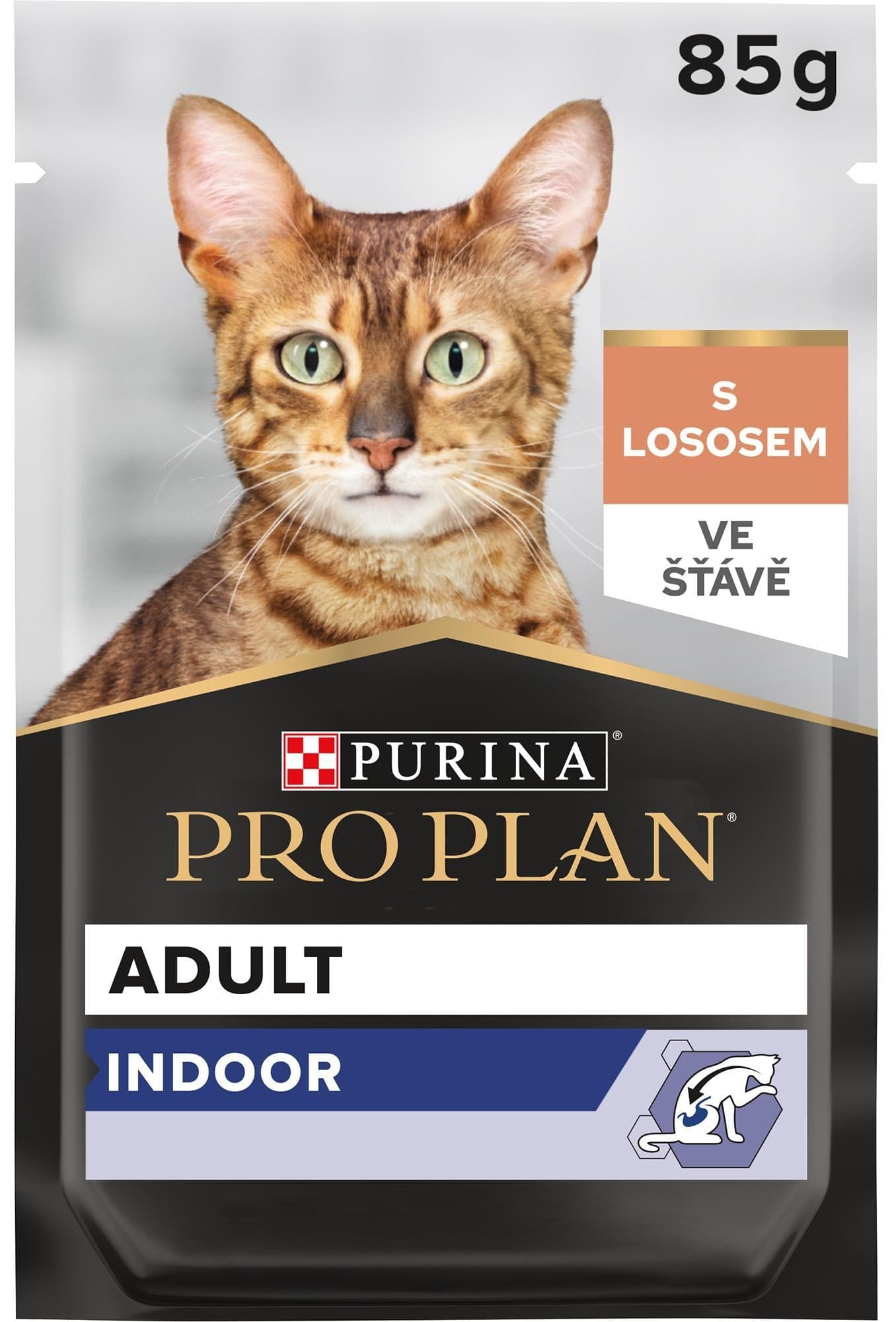 Pro Plan Housecat kapsička losos ve šťávě