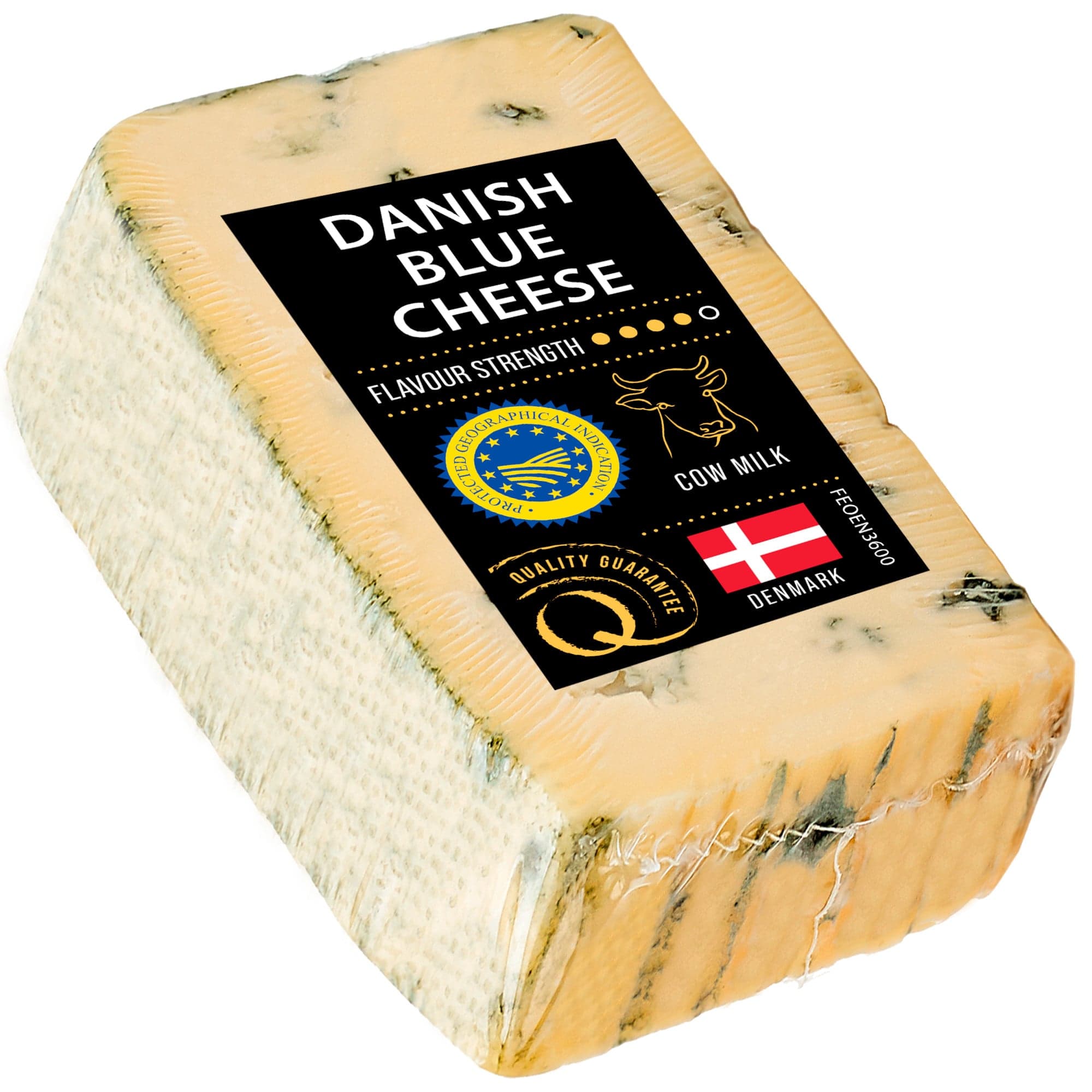 Danish Blue Danablu BGB sýr s modrou plísní cca 120 g