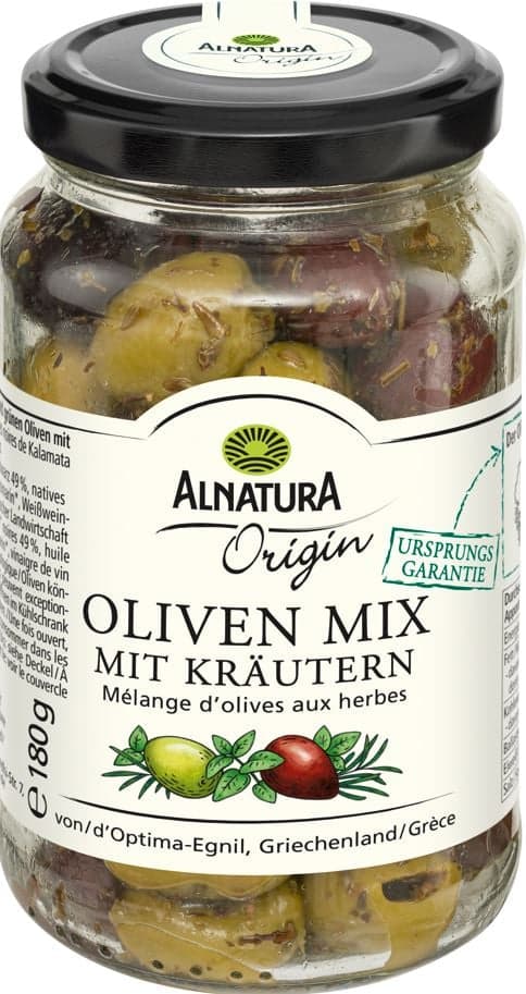 Alnatura Mix oliv s bylinkami