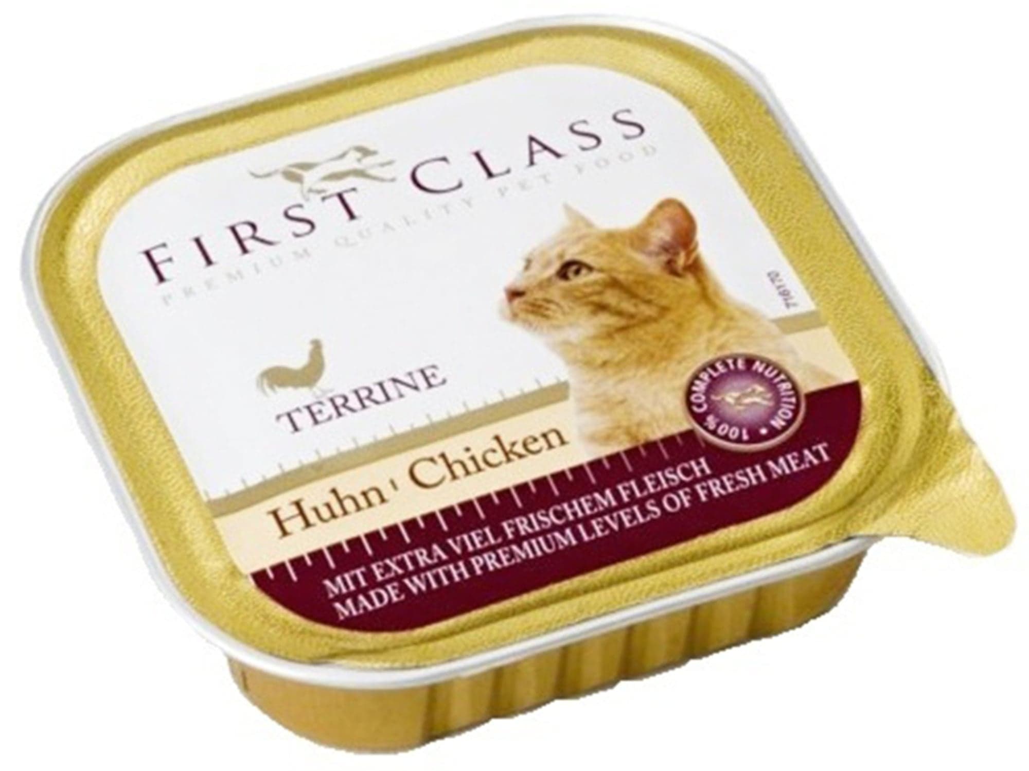 Akinu First Class paštika s drůbežím pro kočky