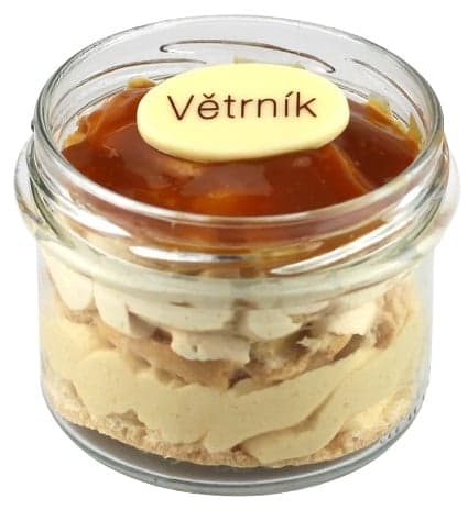 Ovocný Světozor Větrník se slaným karamelem dezert 110 g